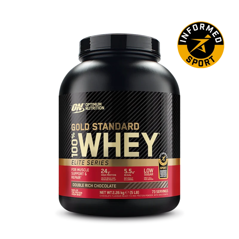 Gold Standard 100% Whey Protein Powder - Elite Series