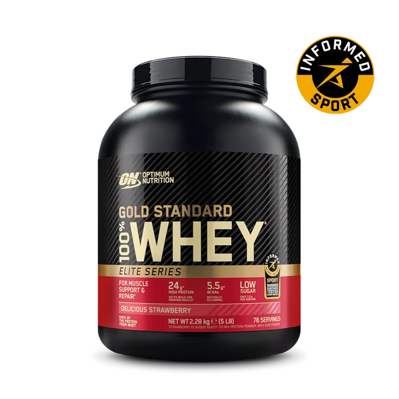 Gold Standard 100% Whey Protein Powder - Elite Series
