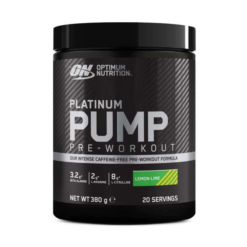 Platinum Pump Pre-Workout Caffeine-Free Powder - 380g (20 Servings)