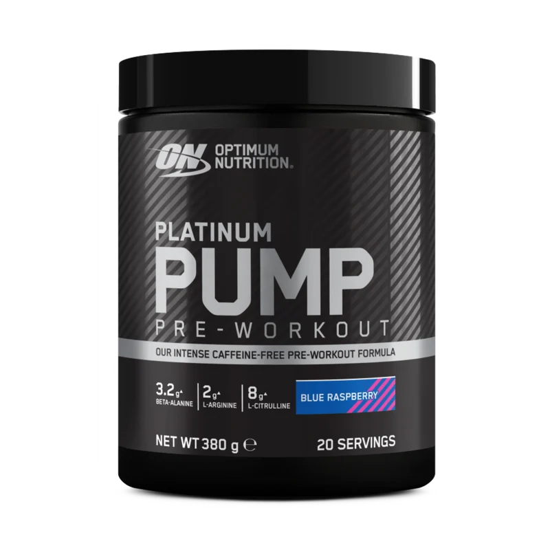 Platinum Pump Pre-Workout Caffeine-Free Powder - 380g (20 Servings)