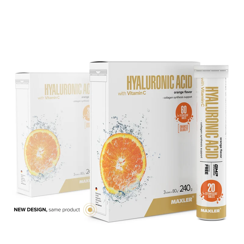 Hyaluronic acid with vitamin C