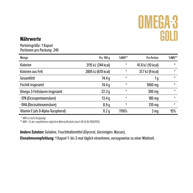 Omega-3 Gold