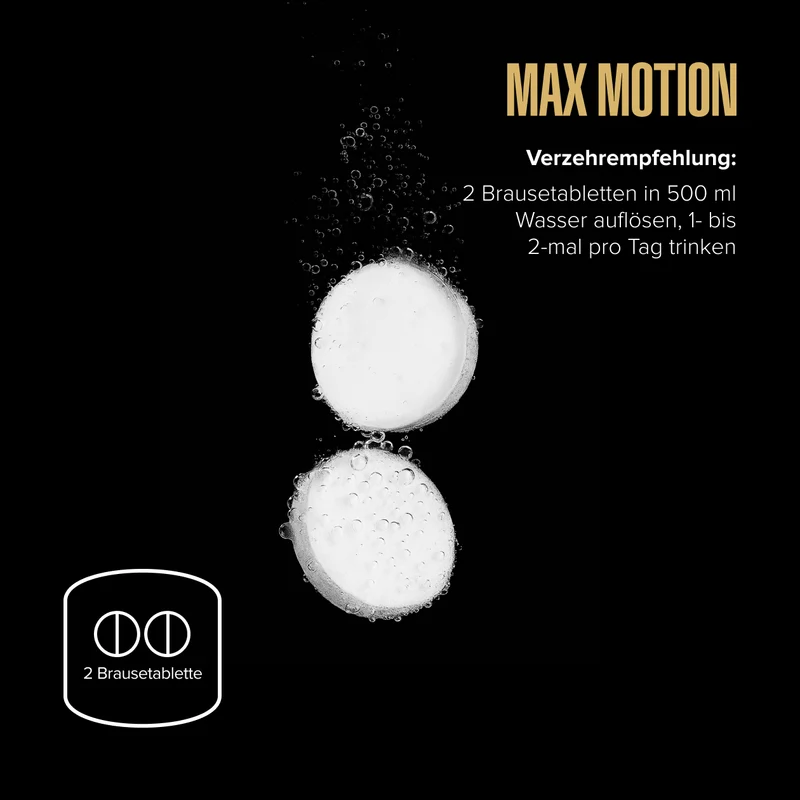 Max Motion effervescent tablets