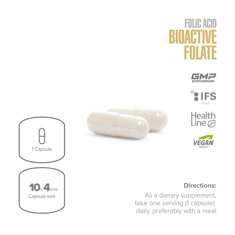Folic Acid Bioactive Folate