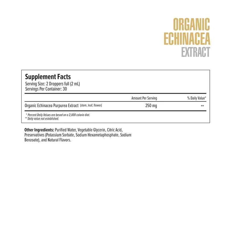 Organic Echinacea Extract
