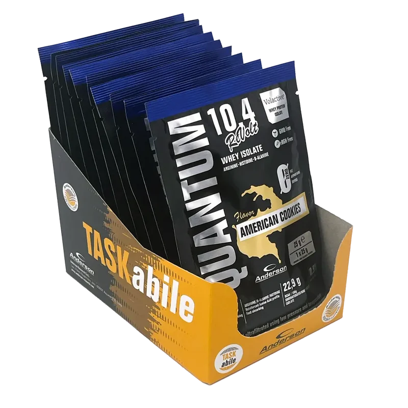 QUANTUM 10.4 REVOLT | 10 bustine x 25gr | Apri, Shakera e bevi!