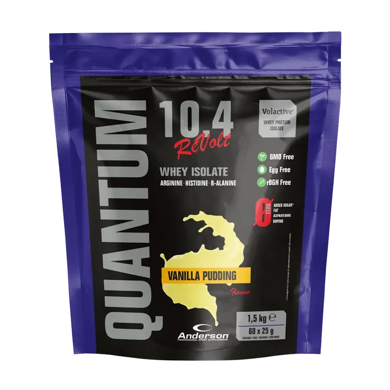 QUANTUM 10.4 REVOLT 1,5KG | PROTEINE WHEY ISOLATE ANDERSON