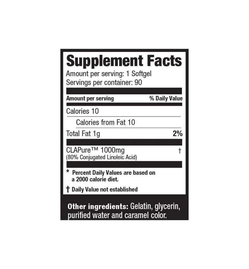 CLA: Conjugated Linoleic Acid Supplement