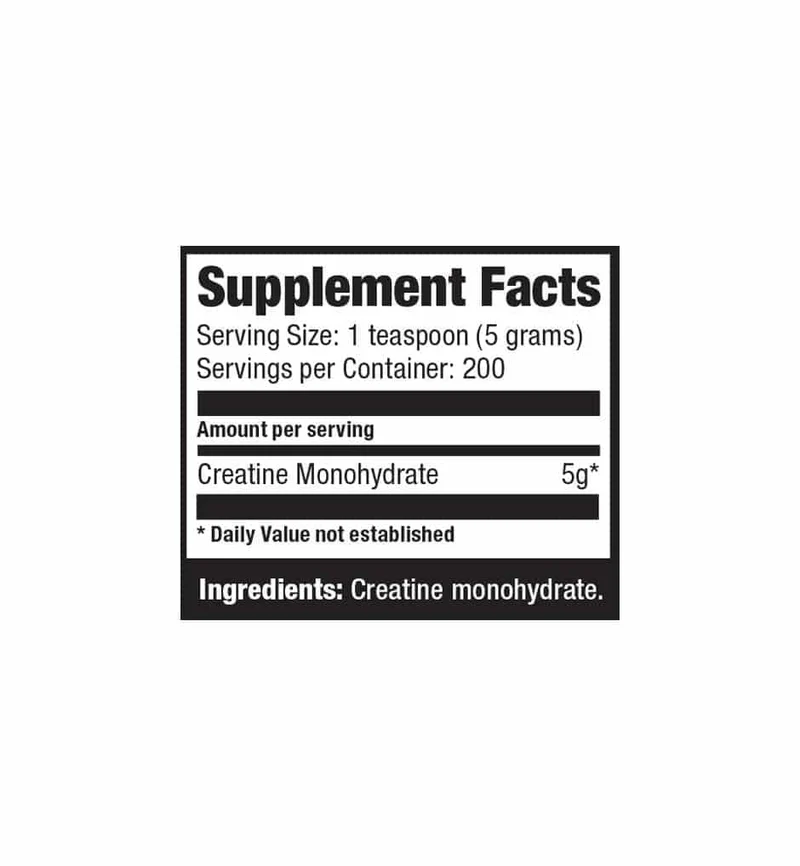 CREATINE MONOHYDRATE