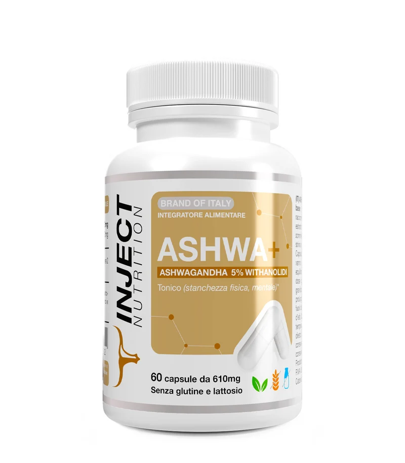 ASHWA+ | supporto quotidiano per benessere e vitalita | Inject Nutriti