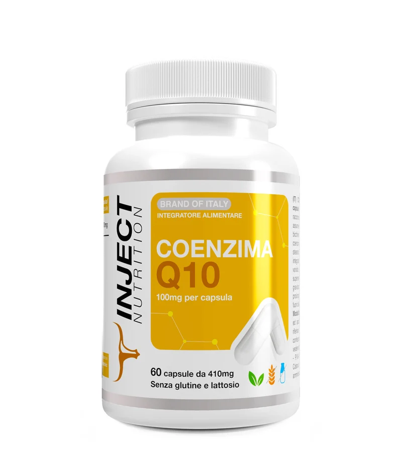 Coenzima Q10 | supporto per stress e ritmi intensi | Inject Nutrition