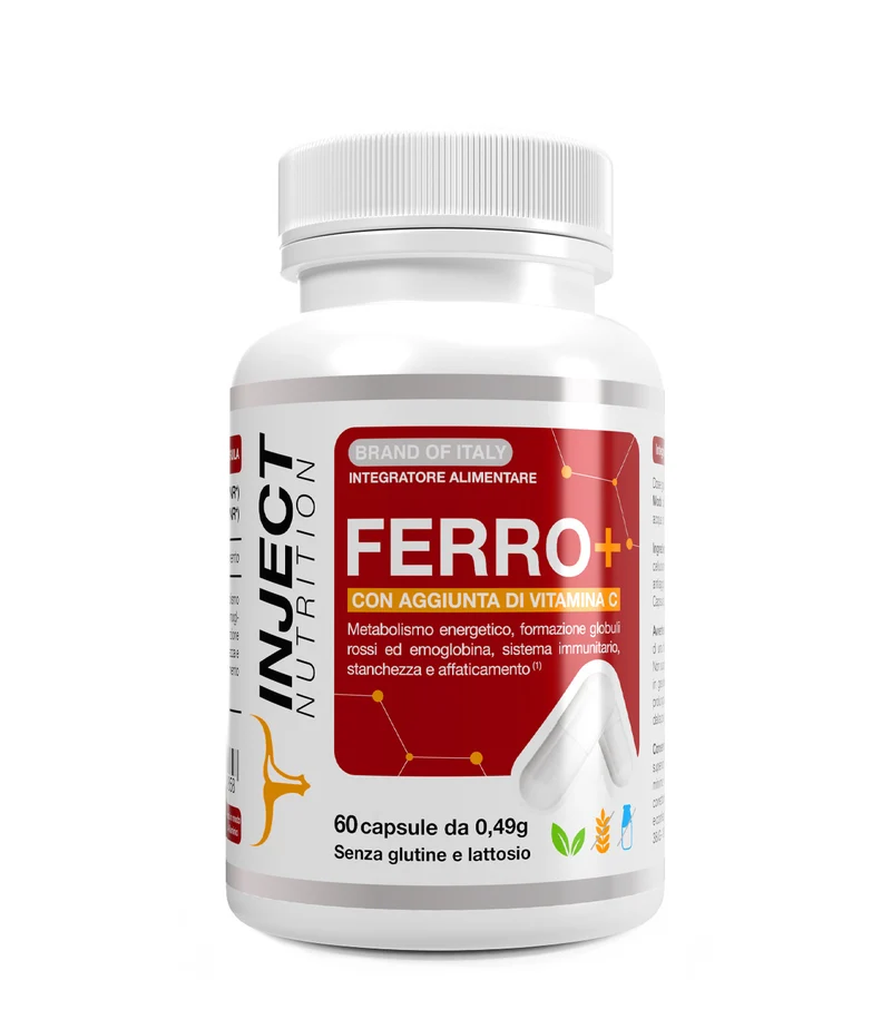FERRO+ con Vitamina C | supporto quotidiano per benessere e vitalita |