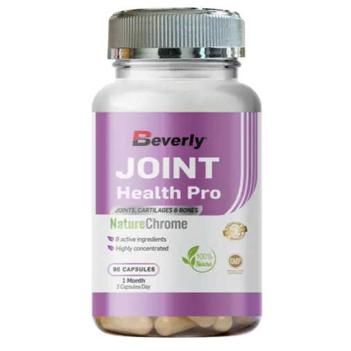 BEVERLY NUTRITION JOINT HEALTH PRO | Glucosamina con condroitina e collagene | Giunti | 90 capsule vegetali | 30 servizi