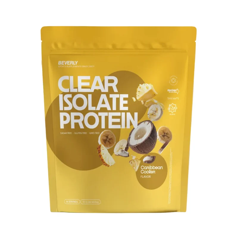BEVERLY NUTRITION ISOLATE CLEAR SHAKE | 500 grammi | 85% di siero del latte isolato