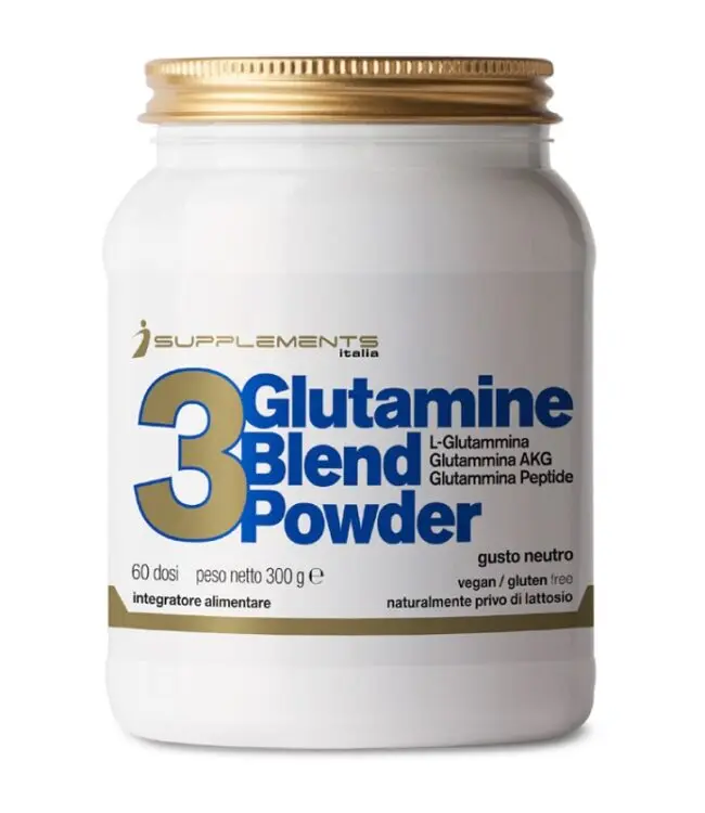 3 Glutamine Blend Powder | 300g | Triple-Source Glutamine