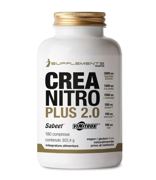 Crea Nitro Plus 2.0 | 180 tablets | Creatine Nitrate Nitric Oxide