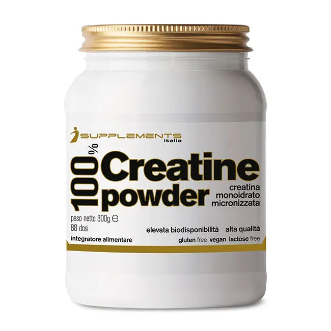 100% Creatine Powder 300gr | Creatina monoidrato micronizzato.