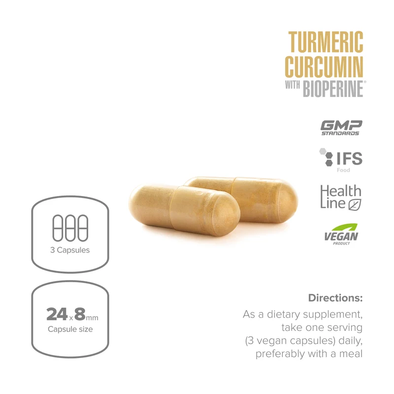 Turmeric Curcumin with Bioperine