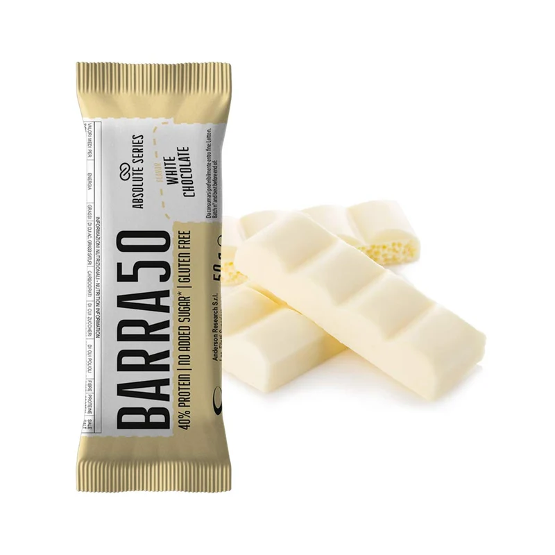 Absolute Series Barra 50 | Barretta Proteica 50g | Snack Proteico Energia e Recupero