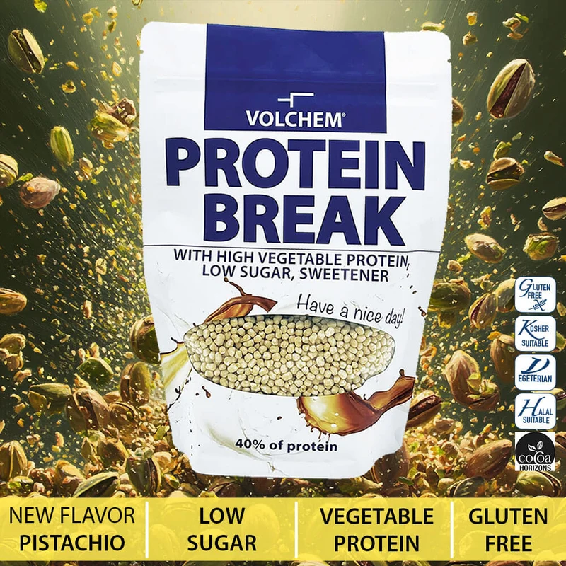 Volchem Protein Break | Snack Proteico Bilanciato + Carboidrati | Energia e Recupero
