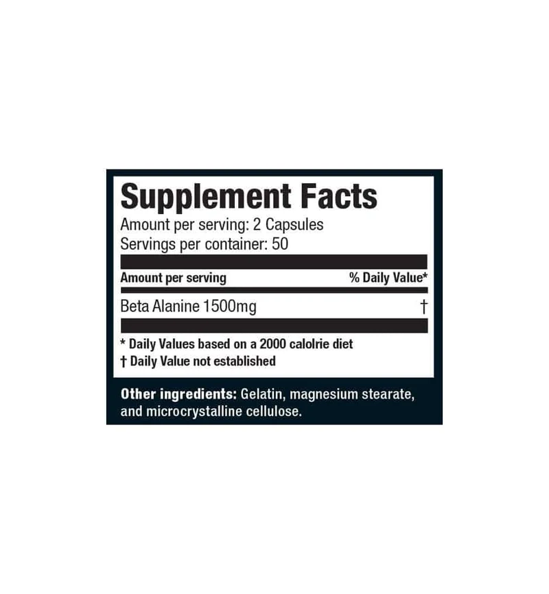BETA ALANINE