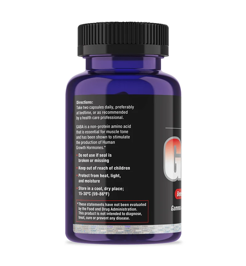GABA: Premium Gamma Amino Butyric Acid Supplement
