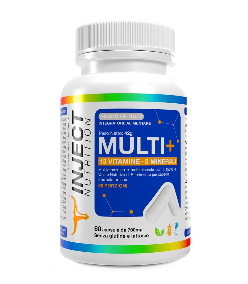 MULTI+ Multivitaminico e Multiminerale | supporto per idratazione e fu