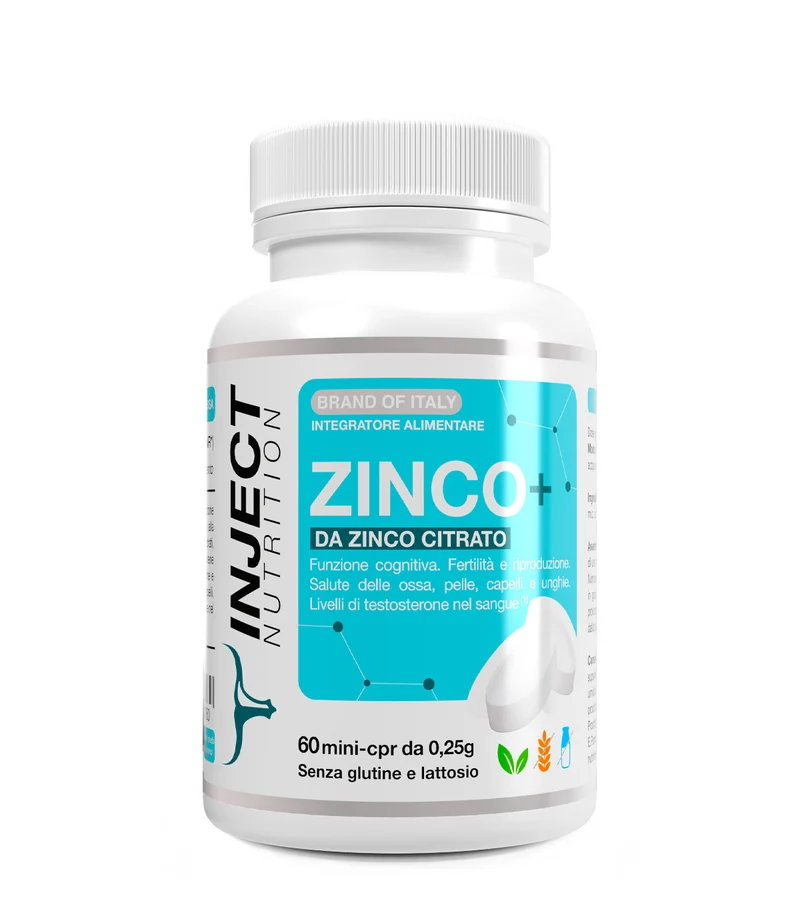 ZINCO+ | pre workout per energia, pump e focus | Inject Nutrition