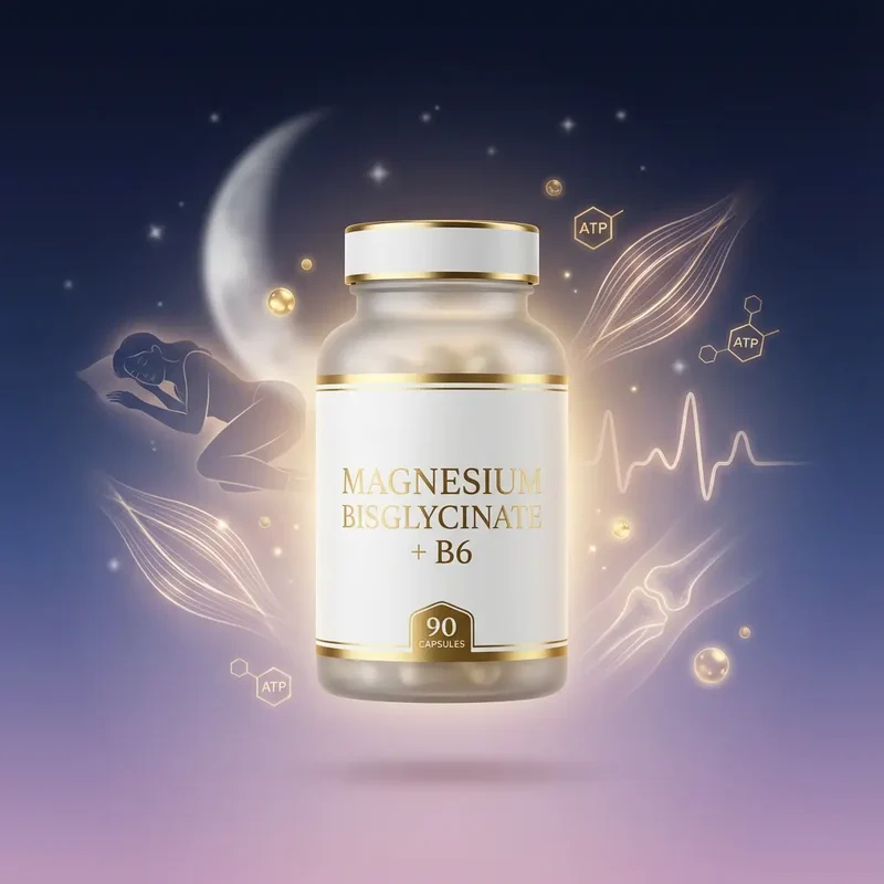 Magnesium Bisglycinate B6 - Sleep and Recovery | Beverly Nutrition