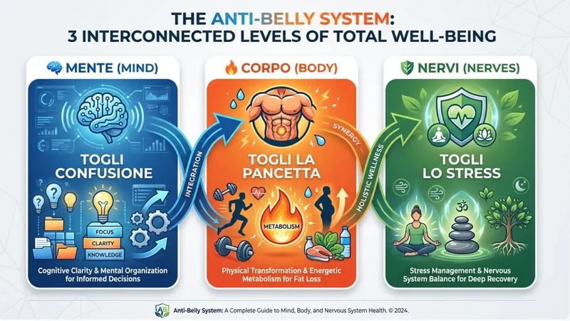 Anti-Belly Kit - Complete 3-Level System for Defined Abs in 12 Weeks