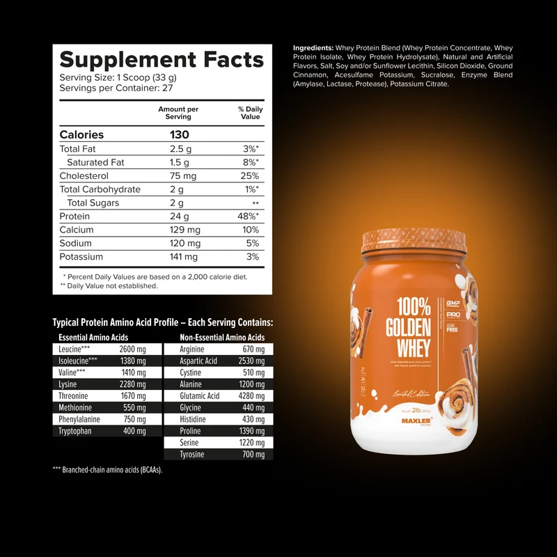 100% Golden Whey