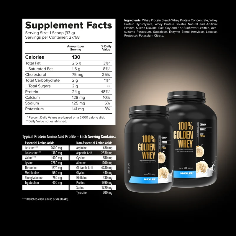 100% Golden Whey
