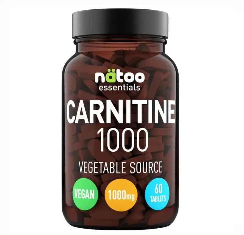 CARNITINE 1000 DI NATOO ESSENTIALS: SUPPORTO PER DIMAGRIMENTO E ENERGIA