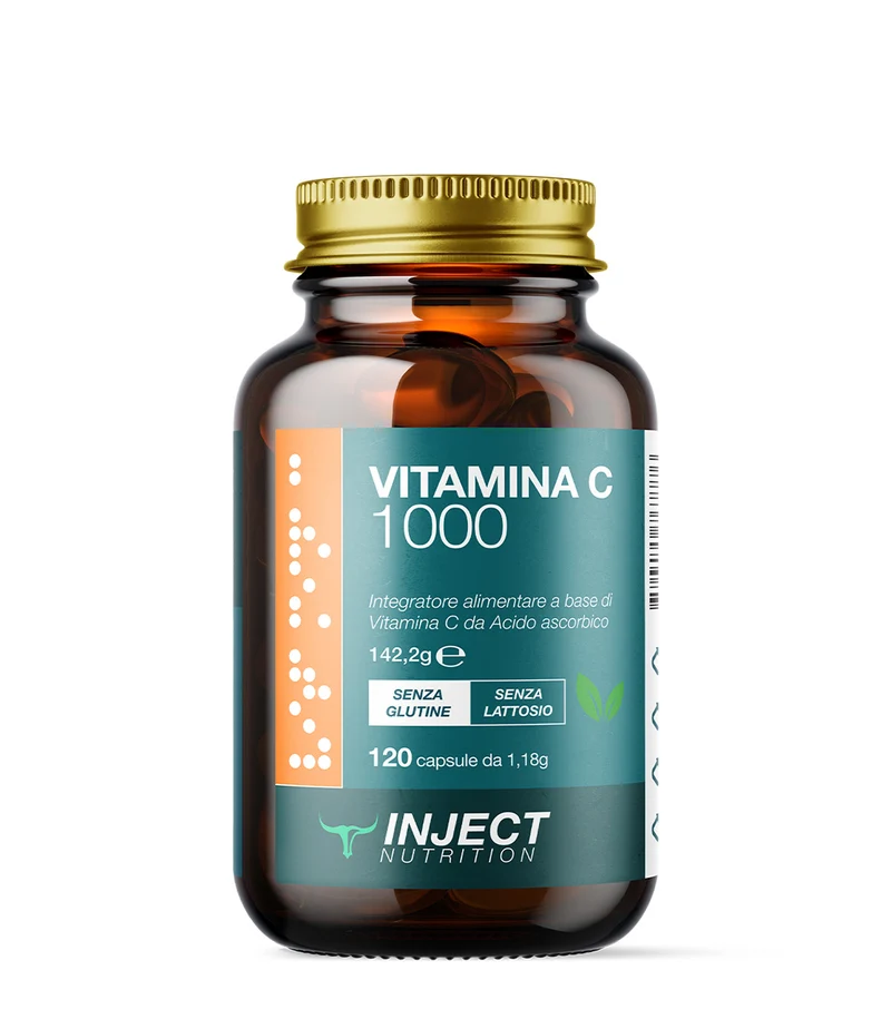 Vitamina C | supporto quotidiano per benessere e vitalita | Inject Nut