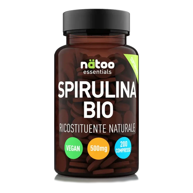 NATOO Spirulina Bio 200 cpr