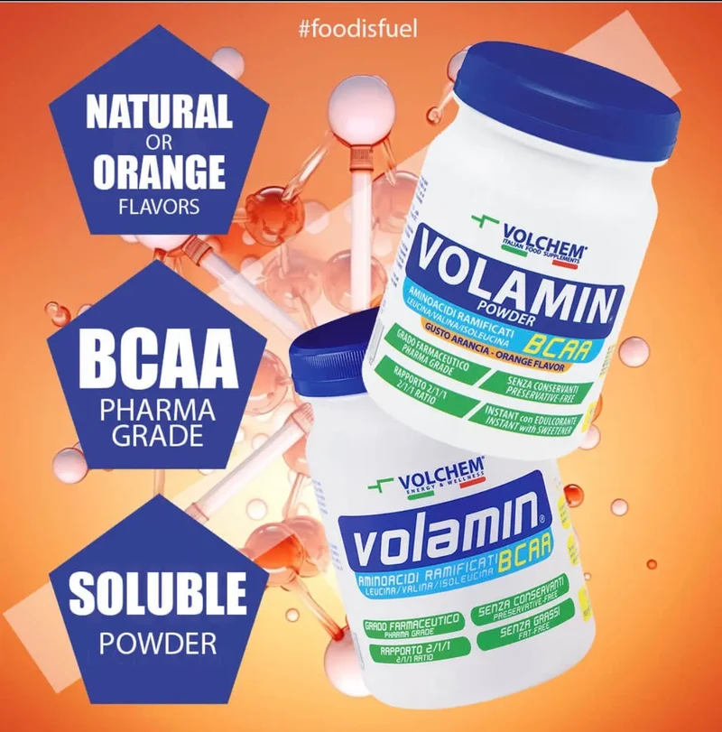 Volchem VOLAMIN 224gr Orange - Branched Chain Amino Acids BCAA