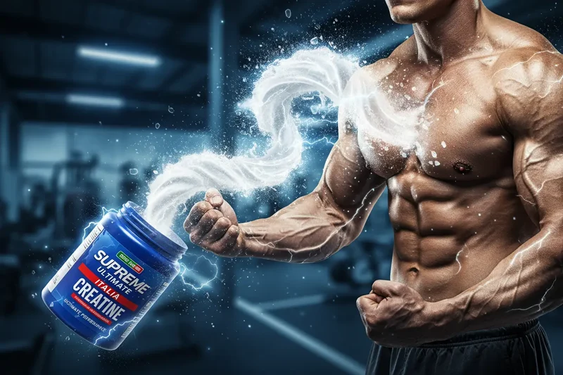 CREATINE SUPREME 180 Capsules | Power and Endurance | ULTIMATE ITALIA