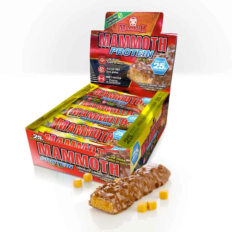 Mammoth Protein Bar - Scatola da 12