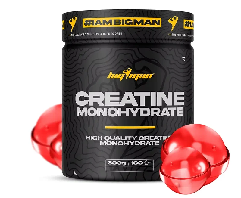 BIG MAN PURE CREATINA MONOHYDRATE | 100% MICRONIZED | 300 g