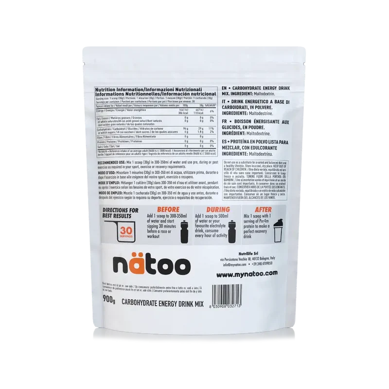 Nätoo Maltodextrin Performance 900 gr
