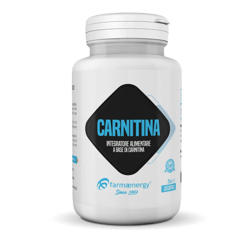 Carnitine 150 Compresse | L-Carnitina Tartrato 400mg | Beta-Ossidazione Lipidica | Dimagrimento & Energia | Farmaenergy