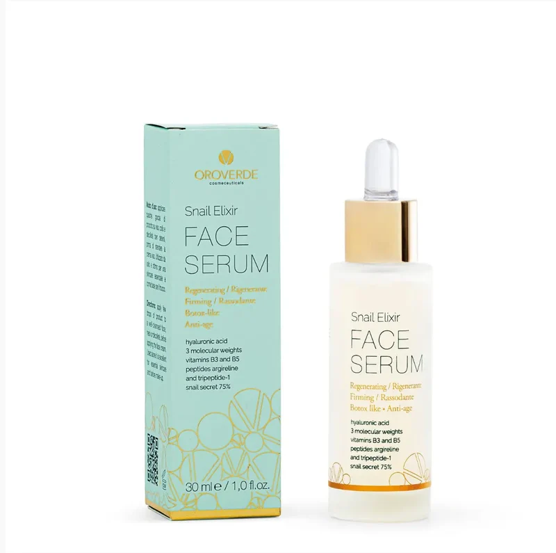 Siero viso alla Bava di Lumaca anti-age botox Snail Elixir FACE SERUM 30ML