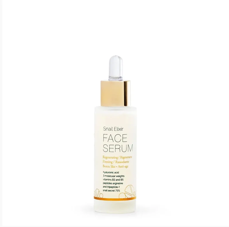 Siero viso alla Bava di Lumaca anti-age botox Snail Elixir FACE SERUM 30ML