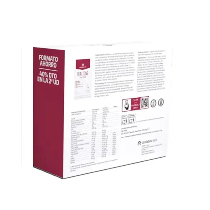 Iraltone Duplo Aga Plus Savings Pack, 120 Capsules