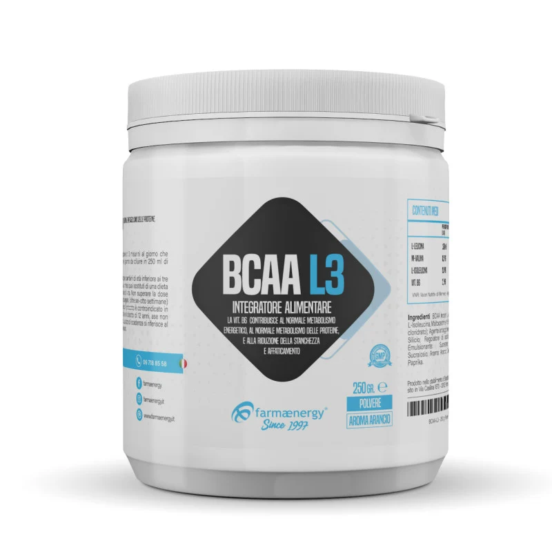 BCAA 2:1:1 L3 (COMPRESSE O POLVERE) | FARMAENERGY