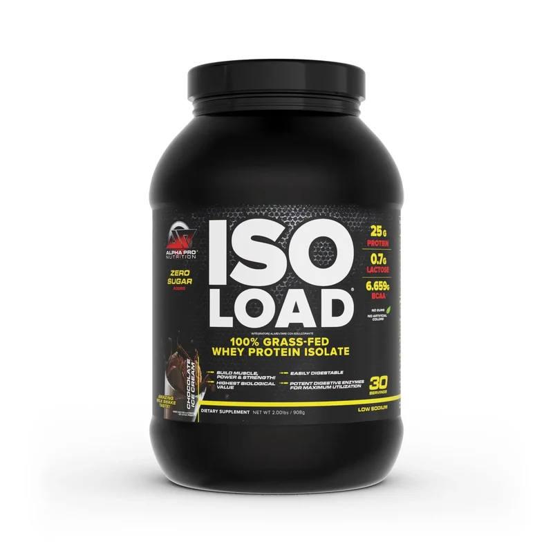 ISOLOAD® 908g - PURE WHEY ISOLATE | Alpha Pro Nutrition