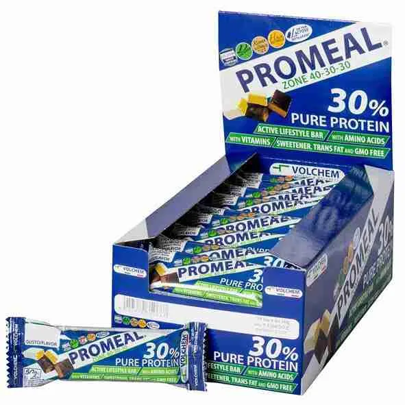 VOLCHEM PROMEAL ® ZONE 40-30-30 - Barretta Energetica Proteica Bilanciata