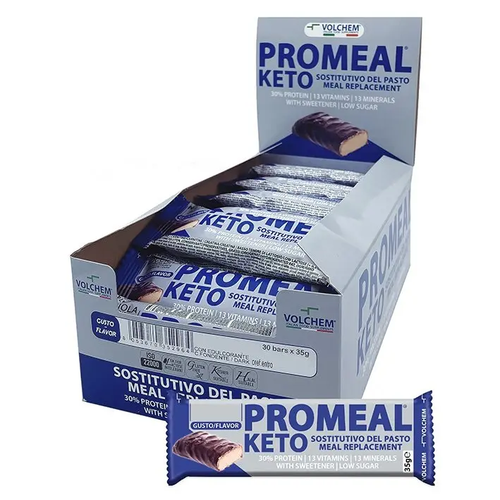 Promeal Keto Volchem | Barretta Chetogenica Low Carb | WellfitStore