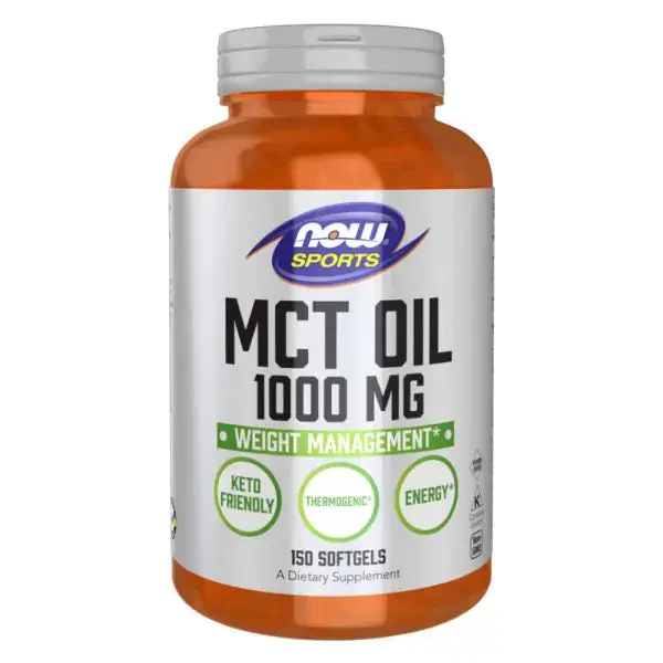 NOW FOODS MCT oil 1000mg softgel 150 softgels