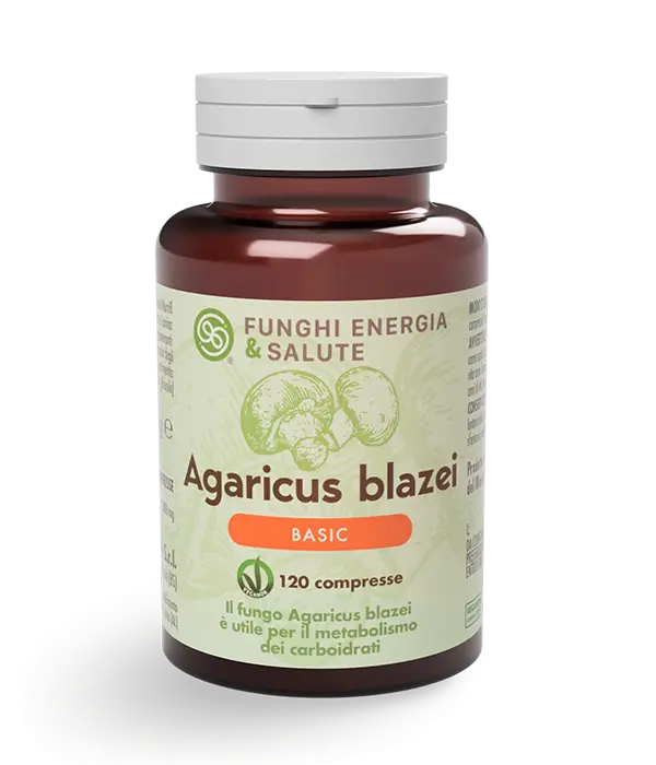Agaricus blazei Basic 120compresse | Funghi Energia e Natura